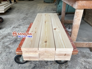 Mua Tấm gỗ thông dày 3cm x mặt rộng 15cm x dài 120cm + láng mịn 4 mặt