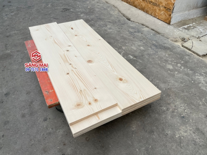 gỗ thông mặt rộng 28cm x dày 2cm + cắt theo yêu cầu (1)